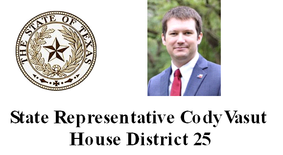 Representative Cody Vasut Representative Cody Vasut